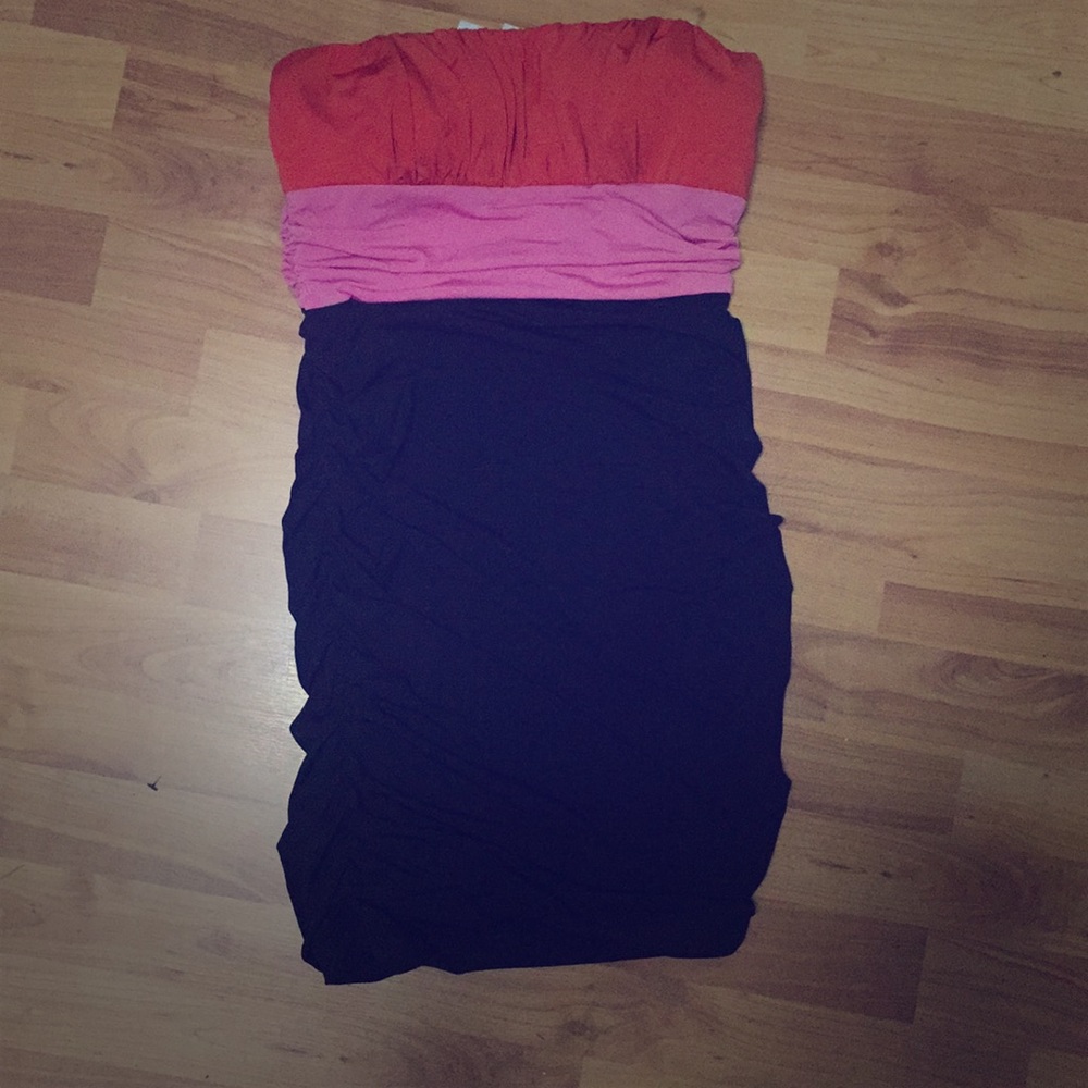 Multicolored fitted party dress by Speechless